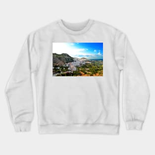 Frigiliana Andalucia Costa Del Sol Spain Crewneck Sweatshirt